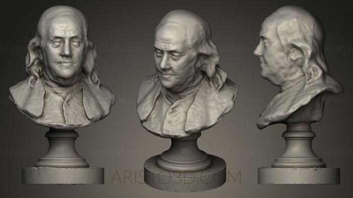 Busts and bas-reliefs of famous people (BUSTC_0051) 3D model for CNC machine
